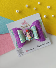 Aqua Doll Character Bow