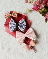 Bow-tiful Bliss: Handcrafted Hair Accessory Bouquet