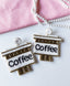 Coffee Earring