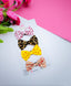 Cute Print Mini Bows Set of 4