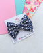 Indigo 4 inch Bow