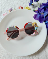 Personalized Round Sunglasses | Girls' Custom Charms (1-11 Years) | Magical!