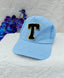 Personalized Sky Blue Cap – Chenille Letters