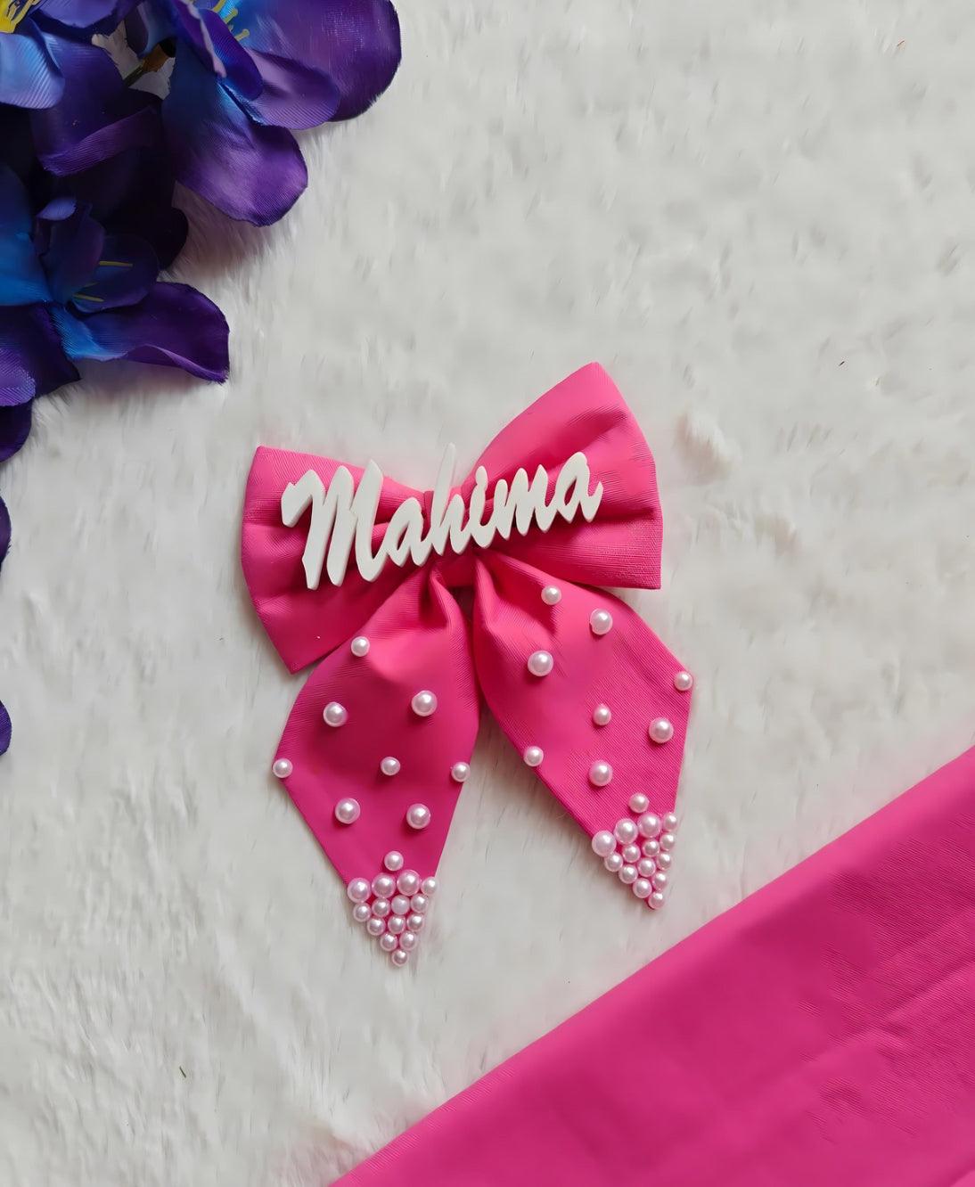 Custom Name Bow