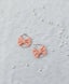 Bow Earring - Peach