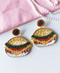 Burger Earring