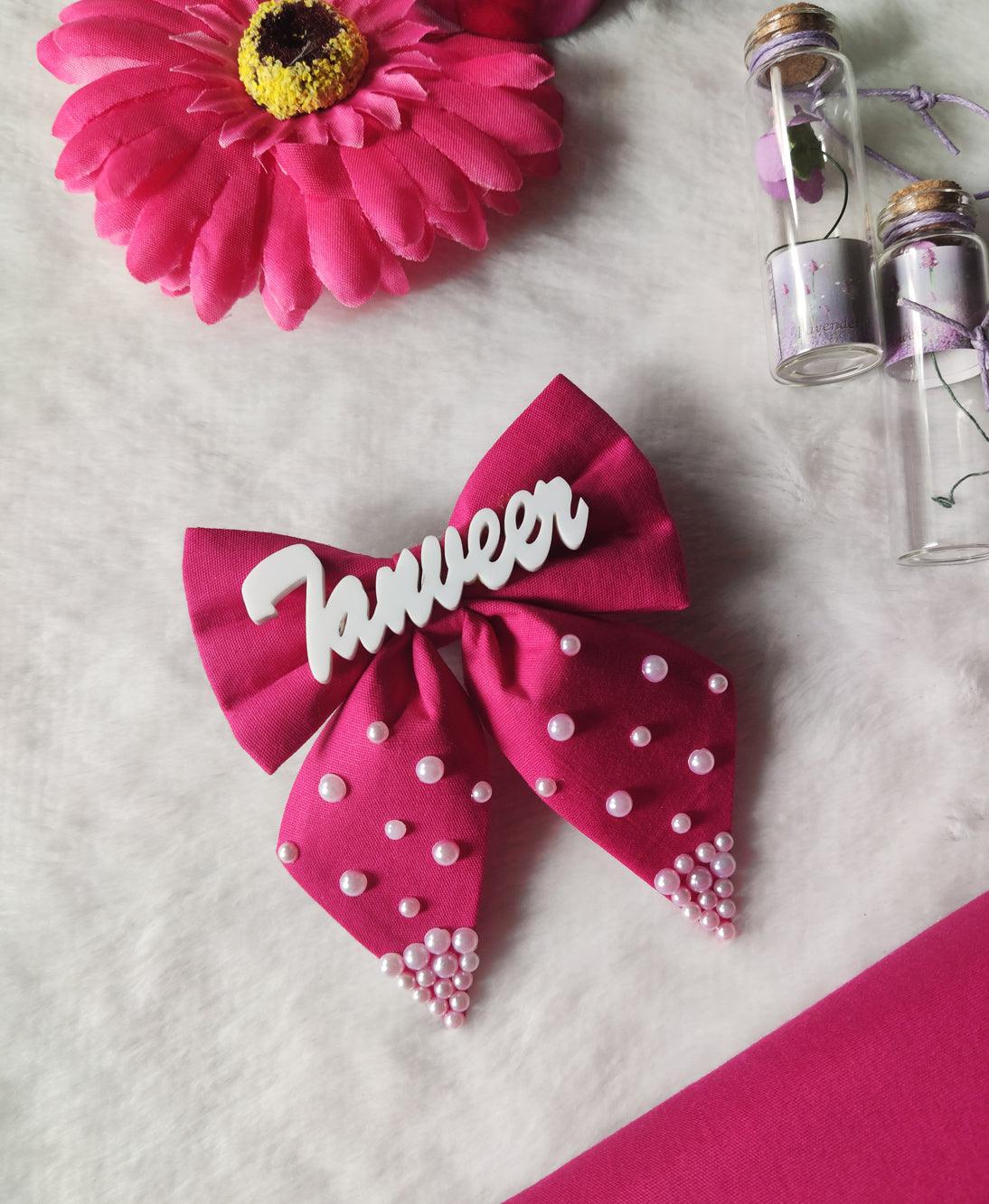 Custom Name Bow