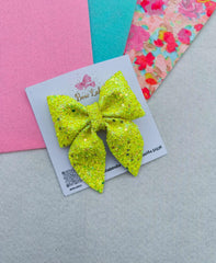 Neon Glitter Pigtail