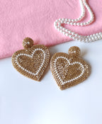 Golden Heart Earring