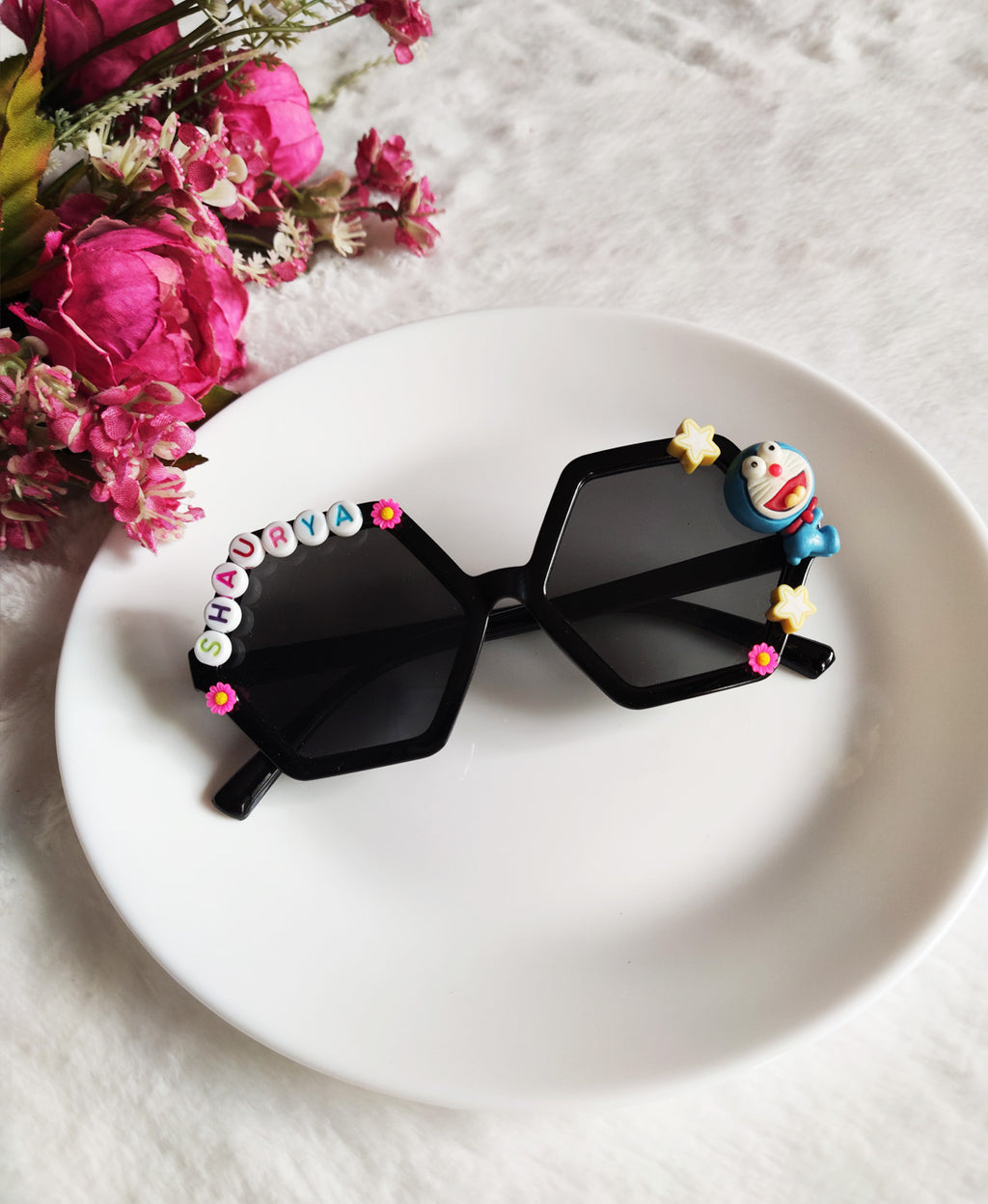 Personalized Hexagon Boys Sunglasses | (1-11 Years)