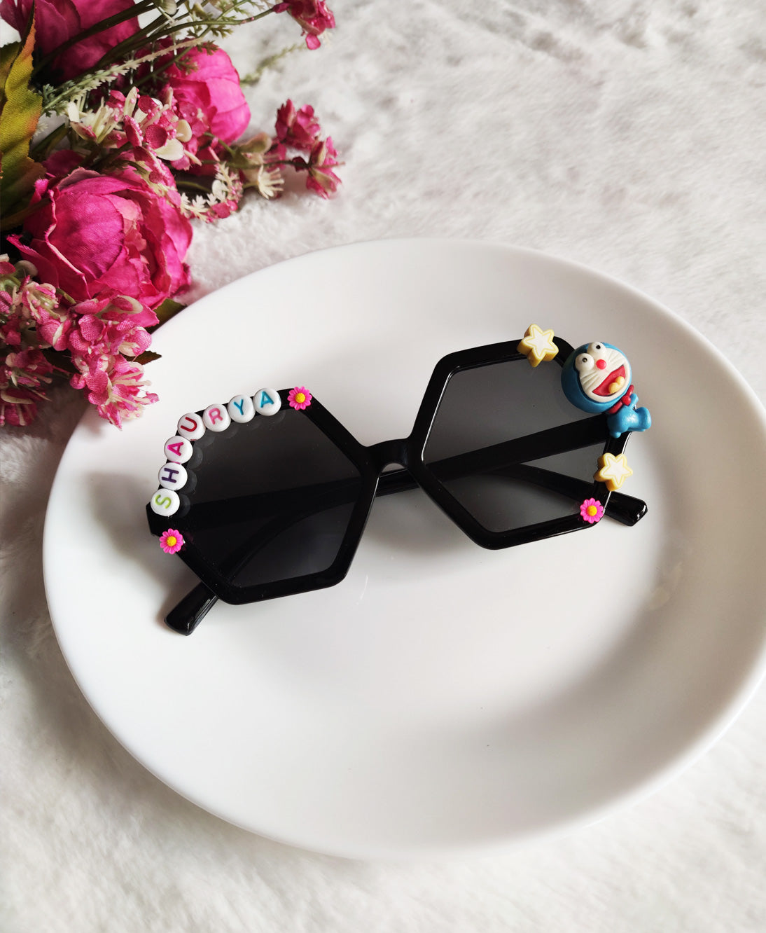 Personalized Hexagon Boys Sunglasses | (1-11 Years)