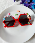 Personalized Hexagon Boys Sunglasses | (1-11 Years)