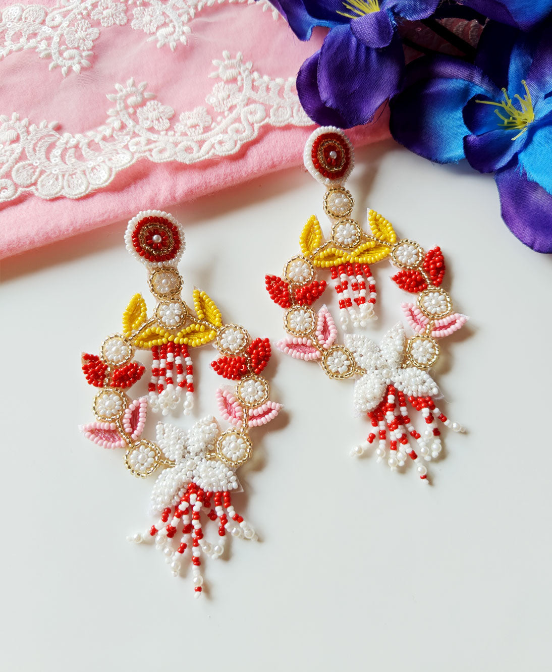 Jarokha Earrings Secondary image