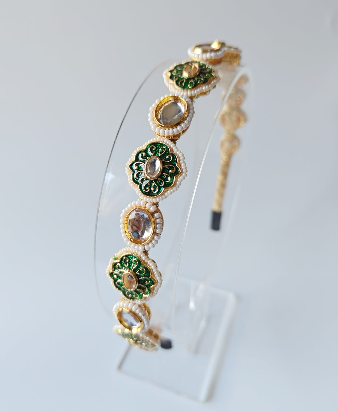 Jashn-e-Kundan Hairband Secondary image