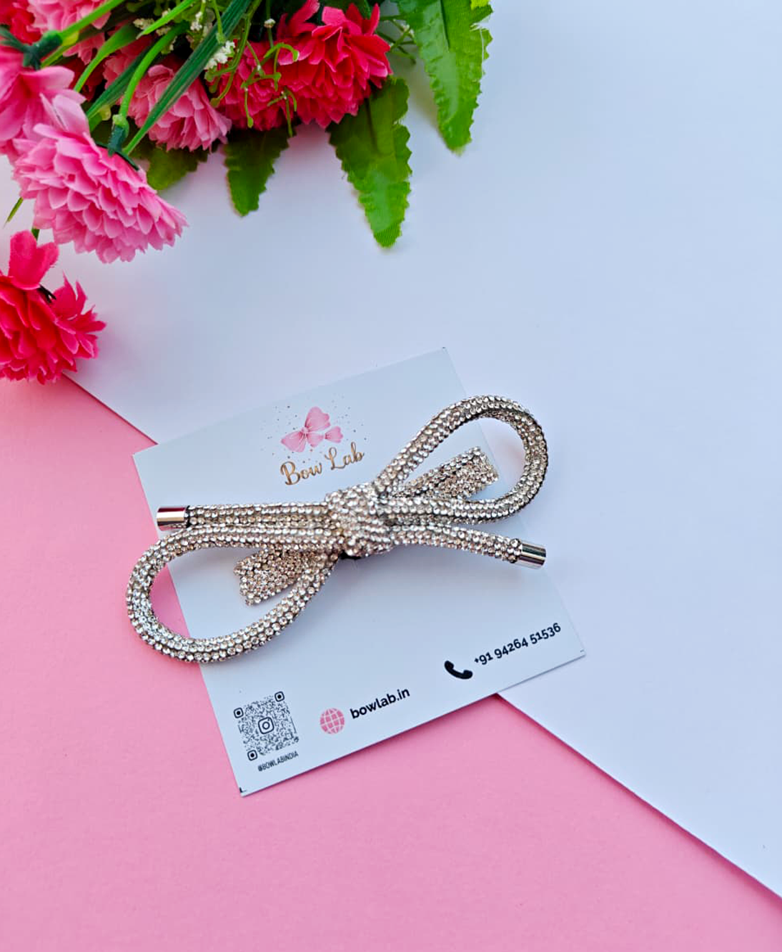 Shimmer Knot - Silver