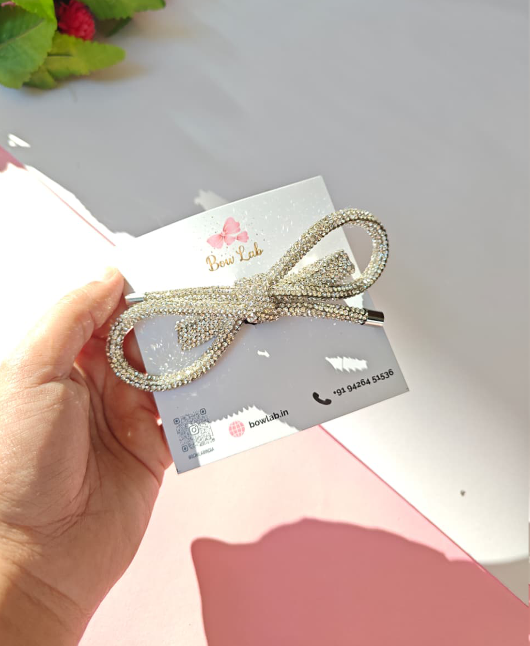 Shimmer Knot - Silver Secondary image