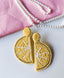 Lemon Slice Earring