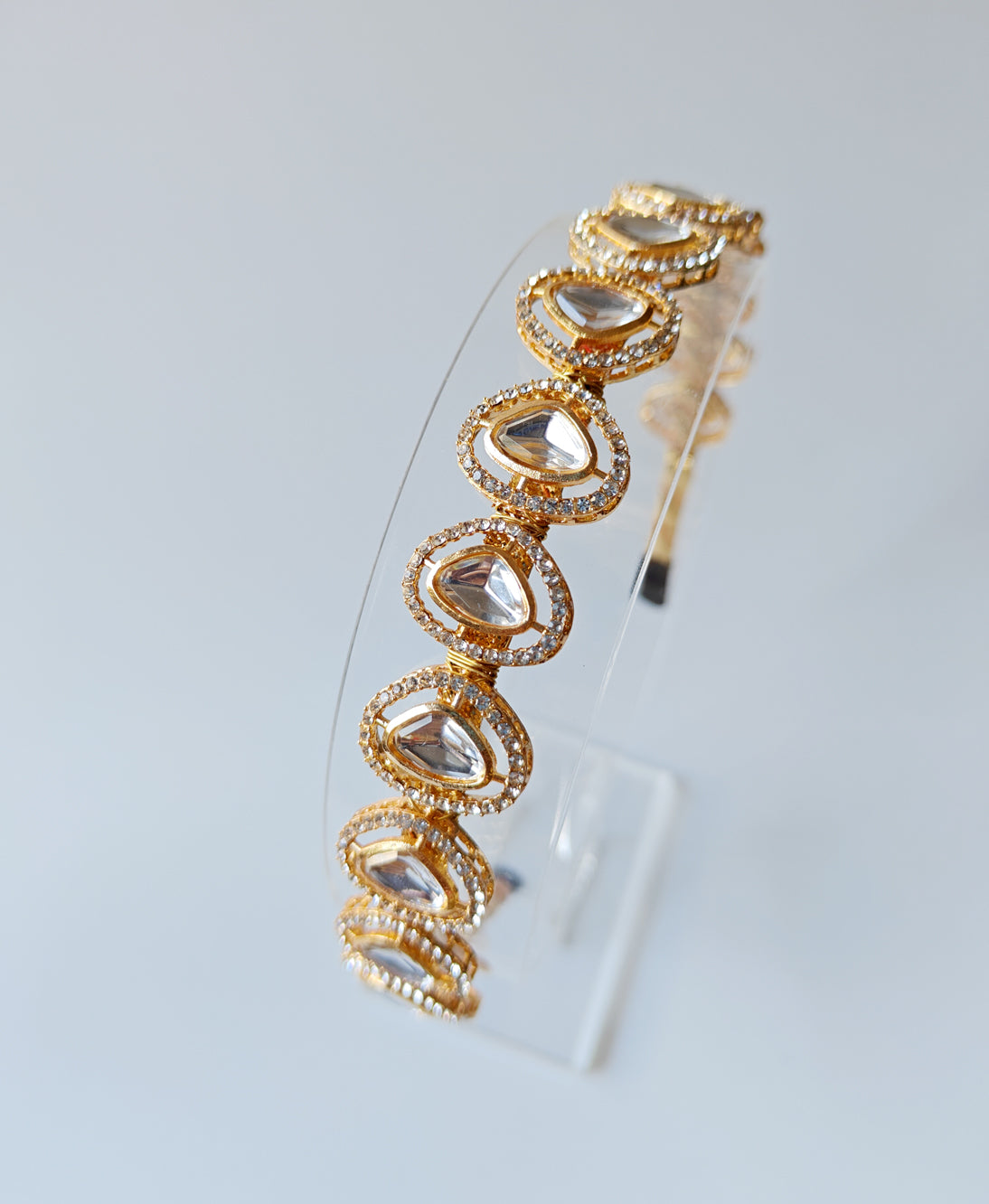 Noor Kundan Hairband Secondary image