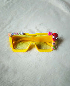 Rectangle Custom Name Sunglasses for Boys
