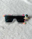 Rectangle Custom Name Sunglasses for Boys
