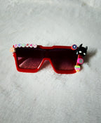 Rectangle Custom Name Sunglasses for Boys