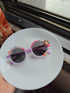 Personalized Round Sunglasses | Girls' Custom Charms (1-11 Years) | Magical!