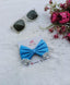 Royal Pearl Bow - Blue