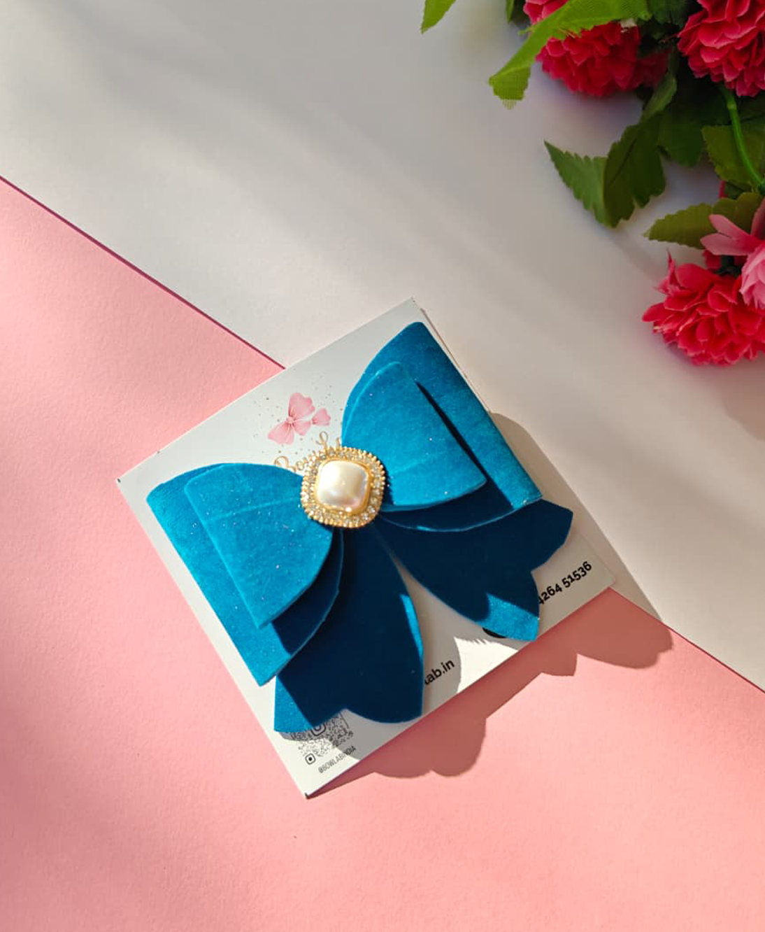 Velvet Jewel - Light Blue